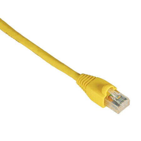 Black Box Cat6 Snagless Yellow 2Ft 25Pak 550-Mhz Patch Cable EVNSL644-0002-25PAK